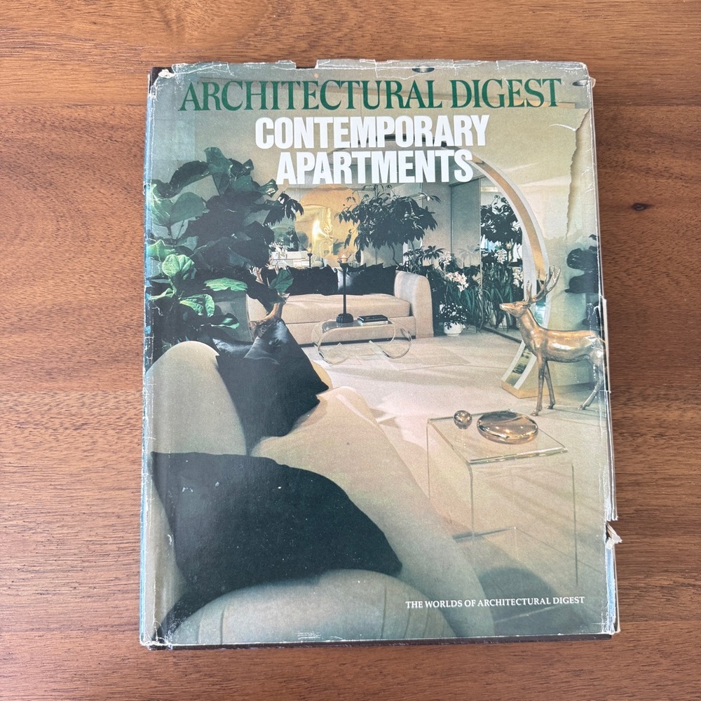 Architectural Digest Contemporary Apartments book